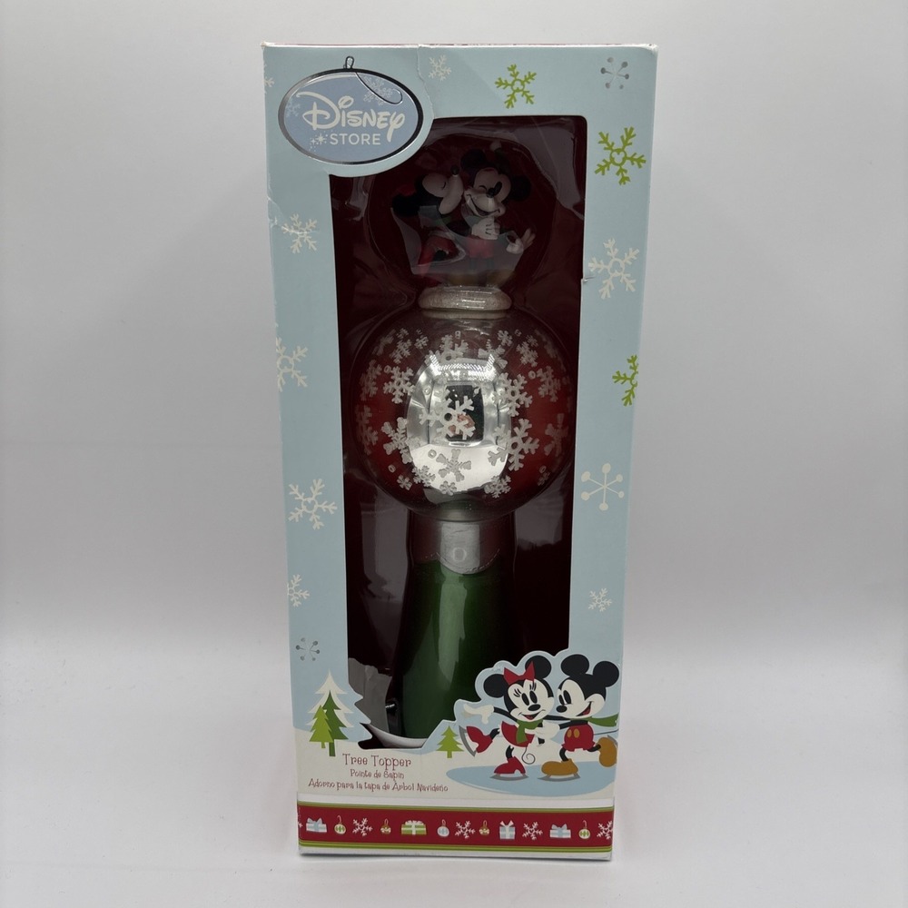 Disney Store 2011 Share the Magic Minnie and Mickey Mouse Tree Topper